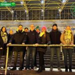 Die junge Gruppe im Sinal Iduna Park