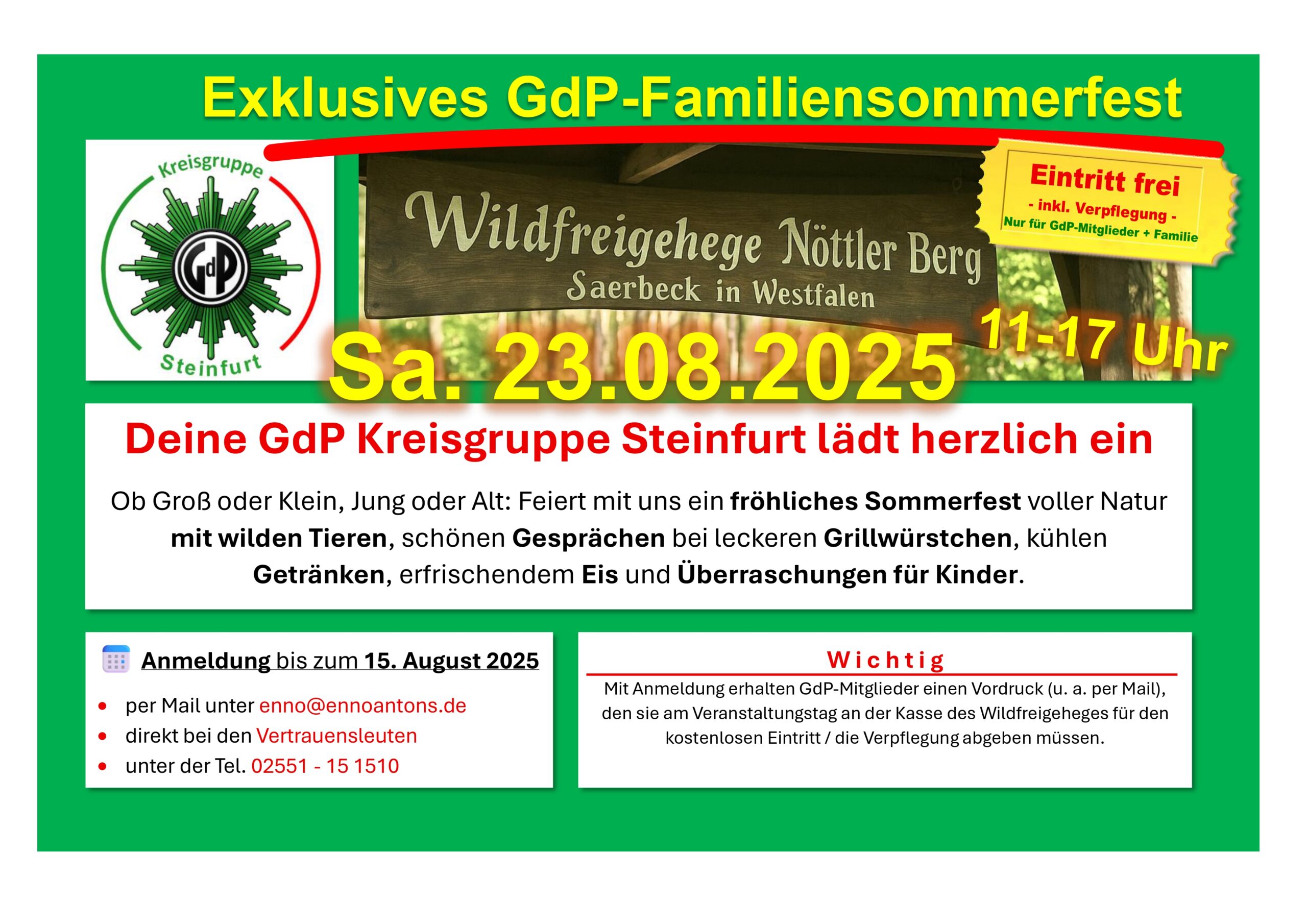 2025-07-23 Einladung Sommerfest 2025
